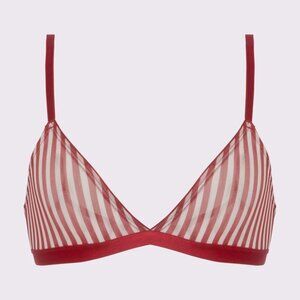 NWT Parade Silky Mesh Triangle Bralette